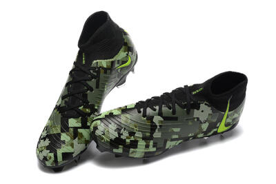 Men's Nike Phantom Luna Elite NU FG Football Boots - Black/Camo/Yellow