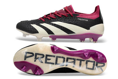 Men's Adidas Predator Accuracy.1 FG Football Boots - Black/White/Purple