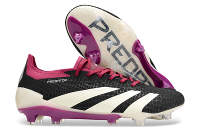 Men's Adidas Predator Accuracy.1 FG Football Boots - Black/White/Purple
