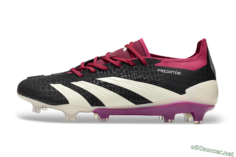 Men's Adidas Predator Accuracy.1 FG Football Boots - Black/White/Purple 0