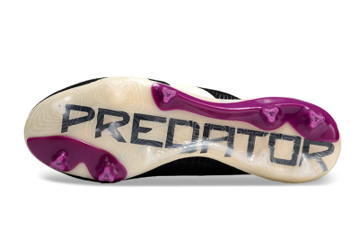 Men's Adidas Predator Accuracy.1 FG Football Boots - Black/White/Purple