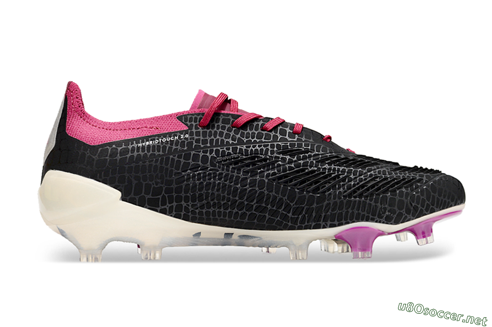 Men's Adidas Predator Accuracy.1 FG Football Boots - Black/White/Purple 7