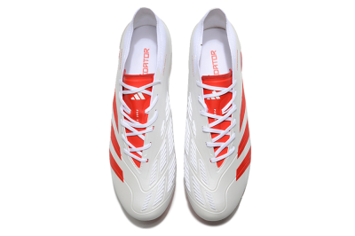 Men's Adidas Predator Accuracy.1 FG Football Boots - Beige/White/Red
