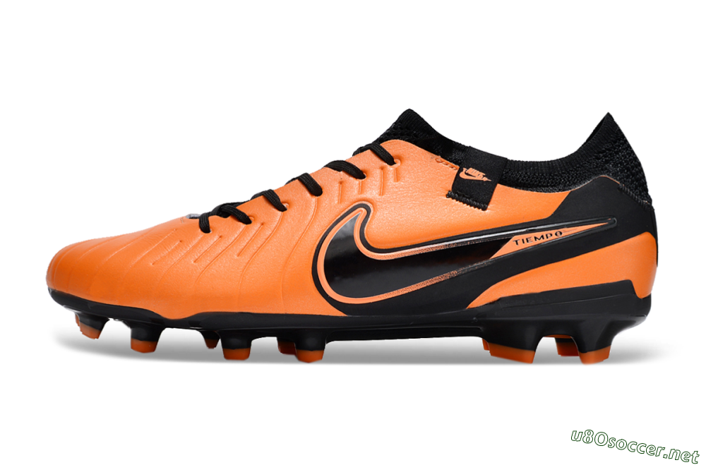 Men's Nike Tiempo Legend 10 Elite FG Football Boots - Orange/Black 0