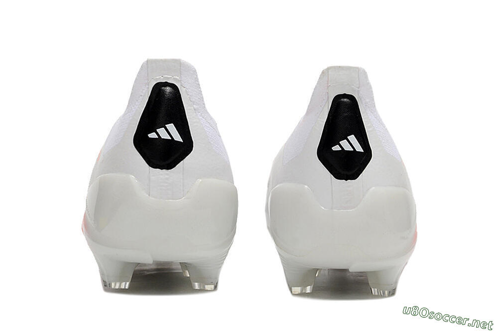 Unisex Adidas Predator Accuracy+ FG Football Boots - Beige/White/Red 5