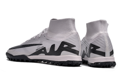 Unisex Nike Air Zoom Mercurial Superfly 9 Elite TF Football Shoes - Grey/Purple/Black