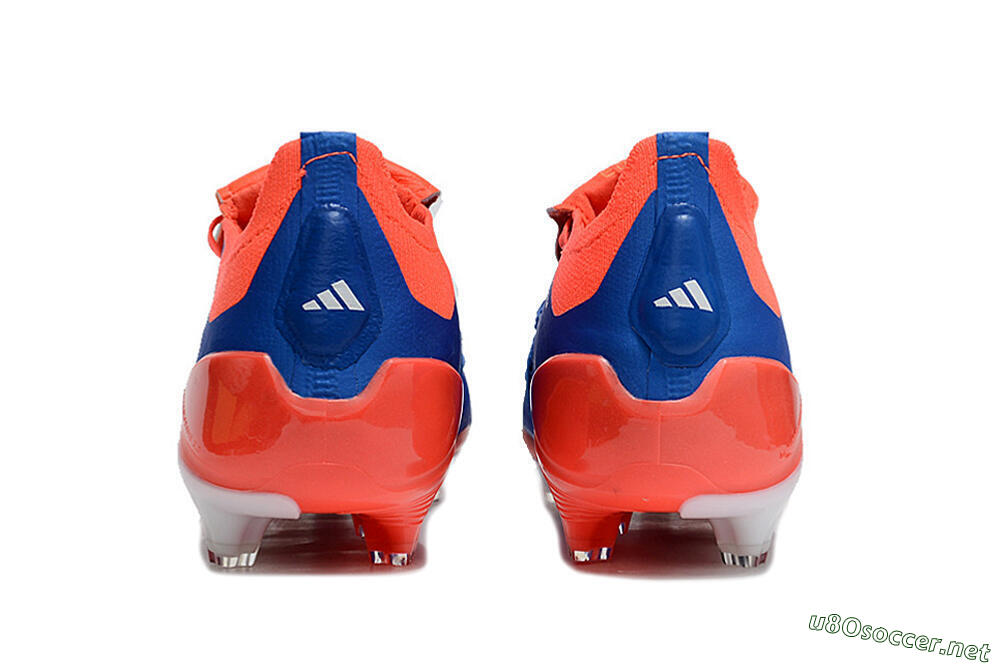 Unisex Adidas Predator Elite Foldover Tongue FG Football Boots - Blue/White/Red 5