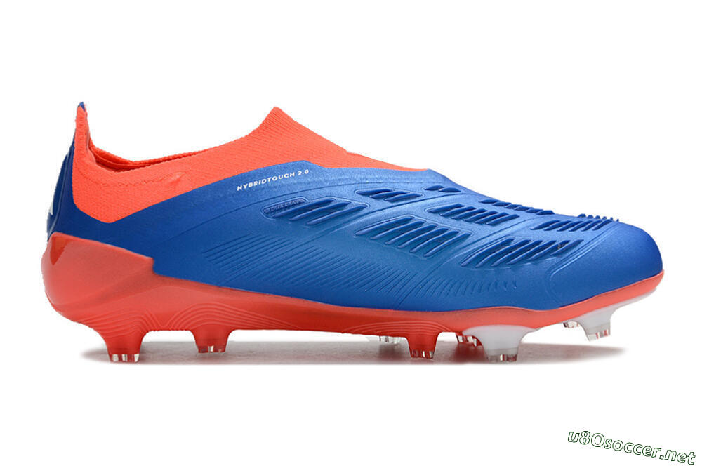 Unisex Adidas Predator Accuracy+ FG Football Boots - Blue/White/Red 7