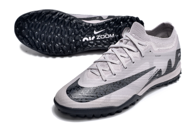 Unisex Nike Air Zoom Mercurial Vapor 15 Elite TF Football Shoes - Grey/Purple/Black
