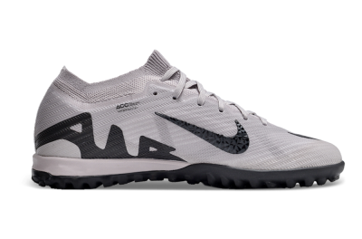 Unisex Nike Air Zoom Mercurial Vapor 15 Elite TF Football Shoes - Grey/Purple/Black
