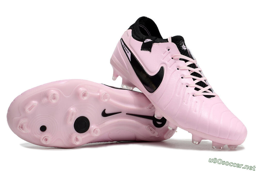 Men's Nike Tiempo Legend 10 Elite FG Football Boots - Pink/Black 1