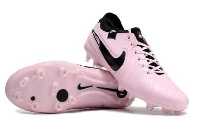 Men's Nike Tiempo Legend 10 Elite FG Football Boots - Pink/Black