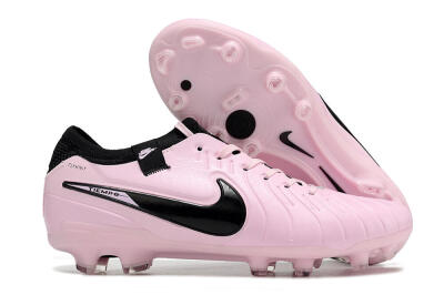 Men's Nike Tiempo Legend 10 Elite FG Football Boots - Pink/Black