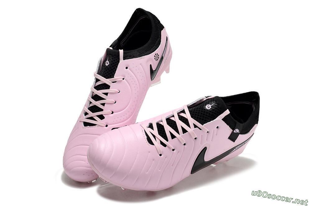 Men's Nike Tiempo Legend 10 Elite FG Football Boots - Pink/Black 3