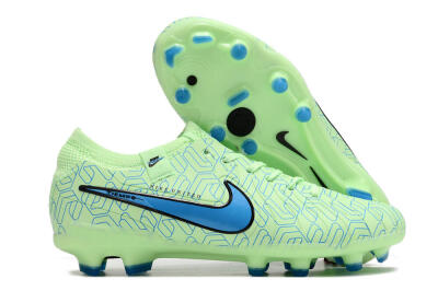 Men's Nike Tiempo Legend 10 Elite FG Football Boots - Green/Blue