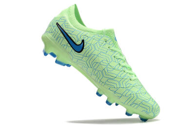 Men's Nike Tiempo Legend 10 Elite FG Football Boots - Green/Blue