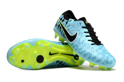 Men's Nike Tiempo Legend 10 Elite FG Football Boots - Jade/Black/Yellow