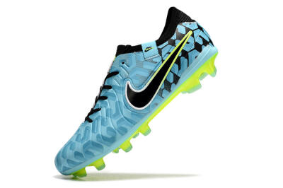 Men's Nike Tiempo Legend 10 Elite FG Football Boots - Jade/Black/Yellow