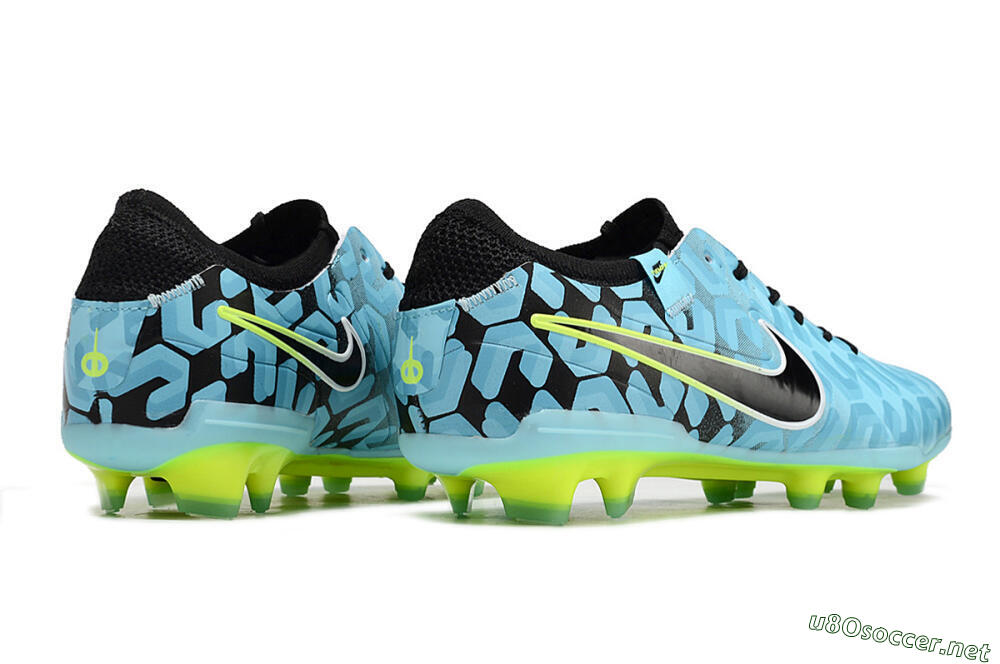 Men's Nike Tiempo Legend 10 Elite FG Football Boots - Jade/Black/Yellow 6
