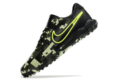 Men's Nike Tiempo Legend 10 TF Football Shoes - Black/Yellow/Camo