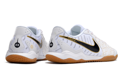 Men's Nike Tiempo Legend 10 Academy IC Football Shoes - White/Gold/Black