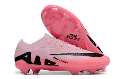 Men's Nike Air Zoom Mercurial Vapor 15 Elite FG Football Boots - Pink/Black