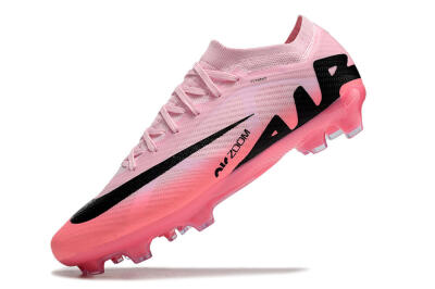 Men's Nike Air Zoom Mercurial Vapor 15 Elite FG Football Boots - Pink/Black