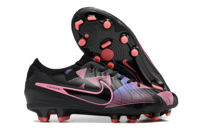 Men's Nike Tiempo Legend 10 Elite FG Football Boots - Black/Pink/Blue
