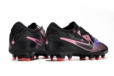 Men's Nike Tiempo Legend 10 Elite FG Football Boots - Black/Pink/Blue