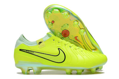 Men's Nike Tiempo Legend 10 Elite FG Football Boots - Yellow/Jade/Gold