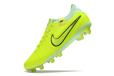 Men's Nike Tiempo Legend 10 Elite FG Football Boots - Yellow/Jade/Gold