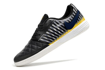 Unisex Nike Lunar Gato 2 IC Football Shoes - Black/Blue/Yellow