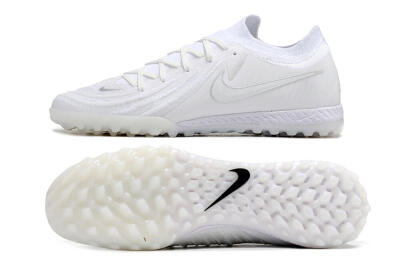 Men's Nike Phantom GX 2 Elite TF Football Shoes - White/Black