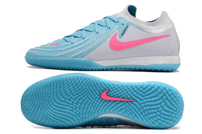 Men's Nike Phantom GX 2 Elite IC Football Shoes - Blue/White/Pink