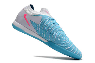Men's Nike Phantom GX 2 Elite IC Football Shoes - Blue/White/Pink