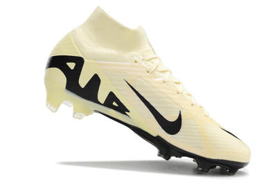 Men's Nike Air Zoom Mercurial Superfly 9 Elite FG Football Boots - Beige/Black