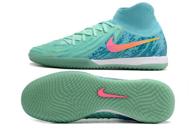 Men's Nike Phantom Luna Elite NU IC Football Shoes - Jade/Pink/Orange