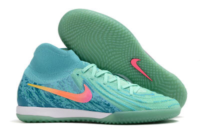 Men's Nike Phantom Luna Elite NU IC Football Shoes - Jade/Pink/Orange