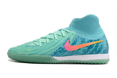 Men's Nike Phantom Luna Elite NU IC Football Shoes - Jade/Pink/Orange
