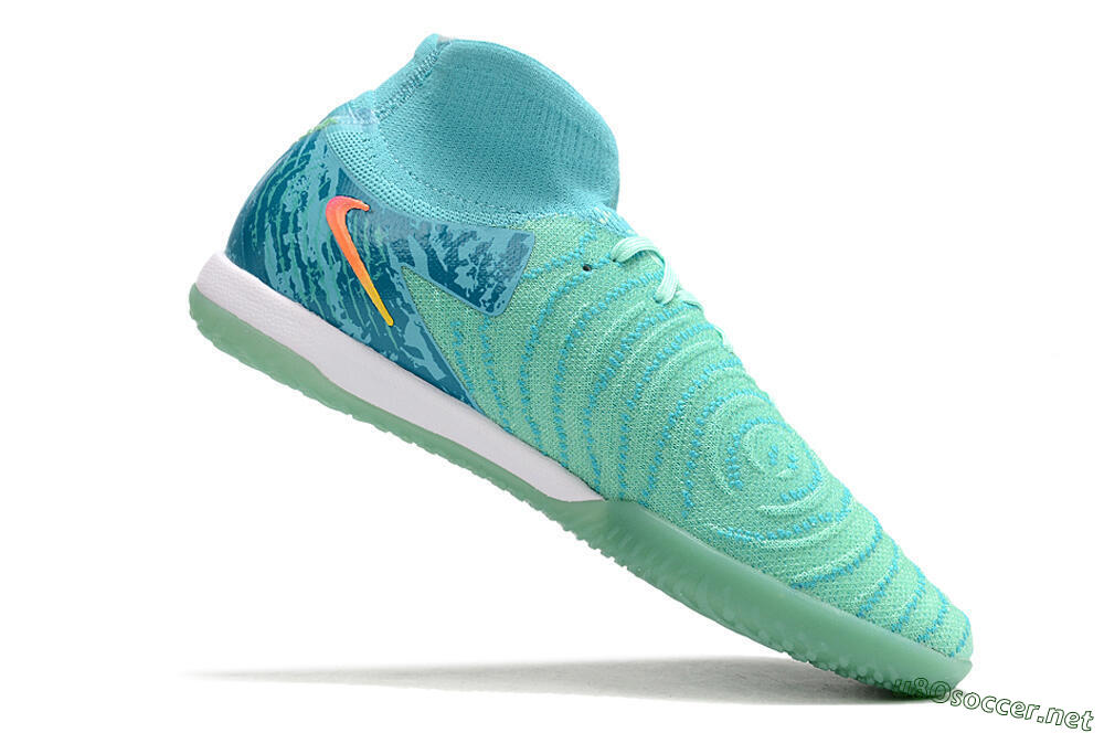 Men's Nike Phantom Luna Elite NU IC Football Shoes - Jade/Pink/Orange 4