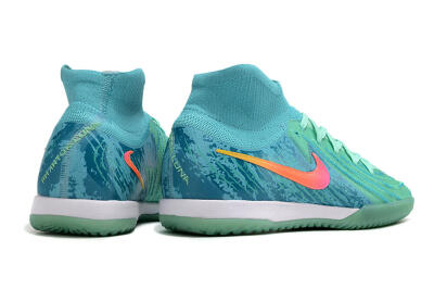 Men's Nike Phantom Luna Elite NU IC Football Shoes - Jade/Pink/Orange