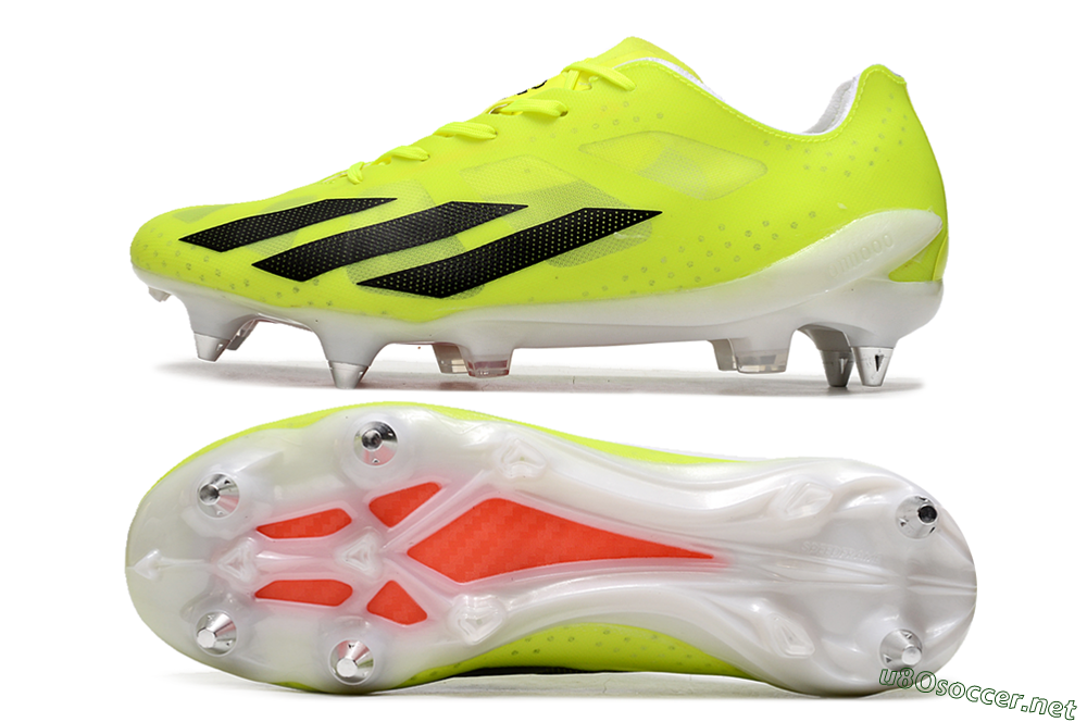 Men's Adidas X Crazyfast.1 SG Football Boots - Yellow/Black/Red 1