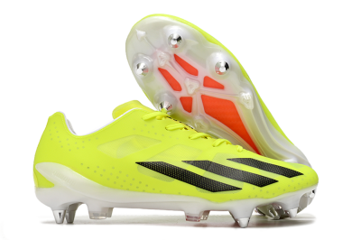 Men's Adidas X Crazyfast.1 SG Football Boots - Yellow/Black/Red