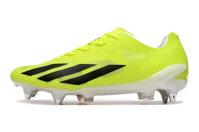 Men's Adidas X Crazyfast.1 SG Football Boots - Yellow/Black/Red