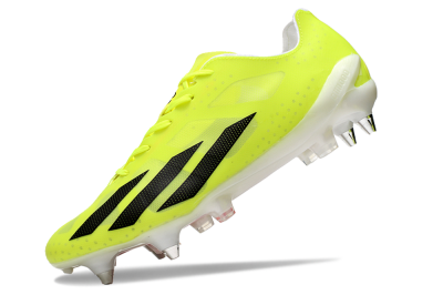 Men's Adidas X Crazyfast.1 SG Football Boots - Yellow/Black/Red