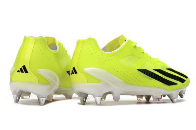 Men's Adidas X Crazyfast.1 SG Football Boots - Yellow/Black/Red