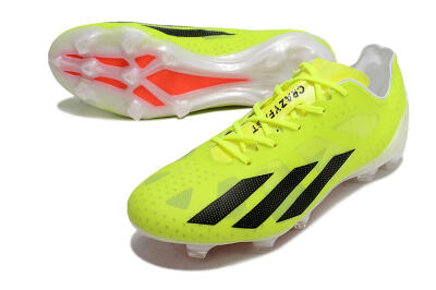 Men's Adidas X Crazylight+ FG Football Boots - Yellow/Black/Red