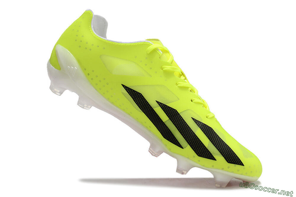 Men's Adidas X Crazylight+ FG Football Boots - Yellow/Black/Red 4
