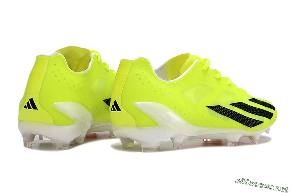 Men's Adidas X Crazylight+ FG Football Boots - Yellow/Black/Red 6