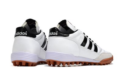 Men's Adidas Copa Mundial Team Astro TF Football Shoes - Black/White